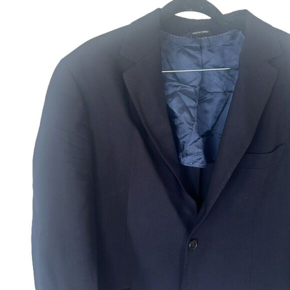 Boss Hugo Boss Einstein Sigma Pure Wool 3 Button Blazer Suit Coat Mens 40R NWOT - Picture 3 of 6